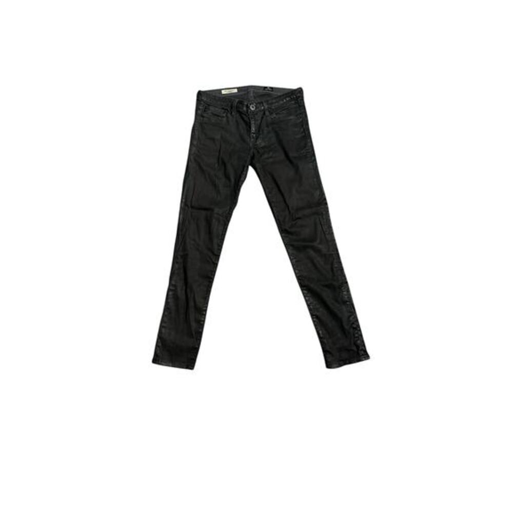 Adriano Goldschmied The Legging Leather Coated Skinny Jeans Size‎ 26